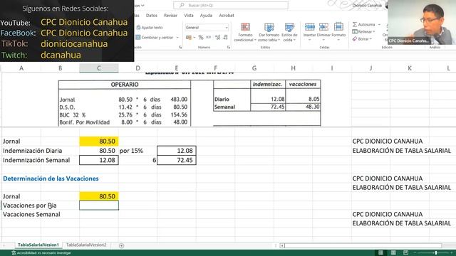 Tabla Salarial Operario Convenio Colectivo Construcción 2022 - 2023 смотреть онлайн