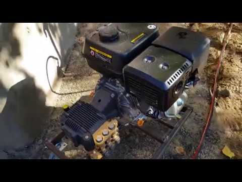 Очистка Фасада! Бензиновая автономная мойка высокого давления! смотреть онлайн