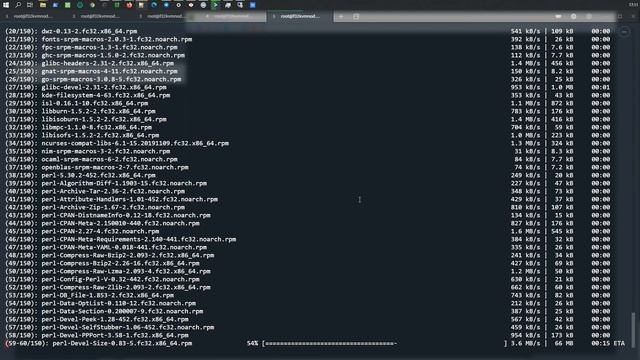 Установка Veeam Agent for Linux в Fedora Server 32 смотреть онлайн