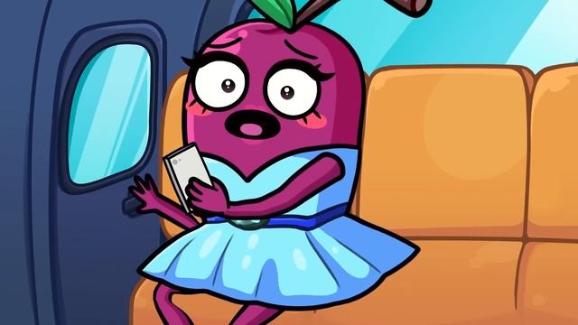 Funny Wedding Fails || Fruits Deal With Awkward Wedding Situations || Pear Couple смотреть онлайн