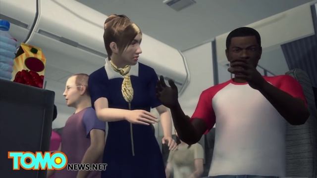 Пассажир разбил головой потолок самолёта в результате турбулентности смотреть онлайн