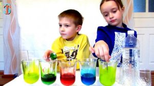 Цветная ПЕНА! Опыты для детей / Color FOAM! Experiments for children