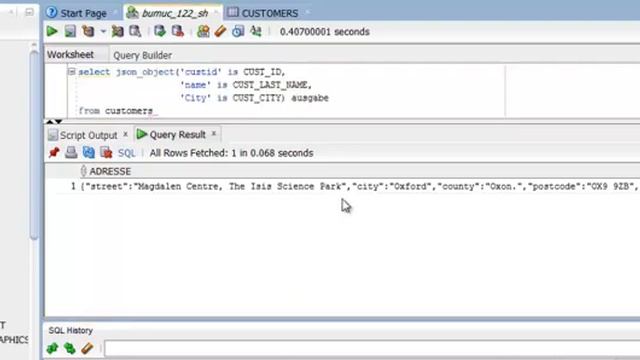 JSON in Oracle Database 12c Release 2 (part 2) смотреть онлайн