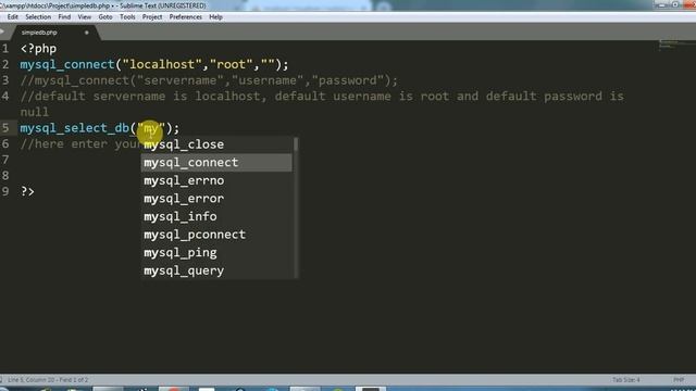how to connect php with mysql | database connectivity using php mysql | mysql_connect() | php mysql смотреть онлайн
