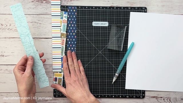 Vacation Title Page + Tips To Take Away Overwhelm | 8.5 X 11 Scrapbooking Idea