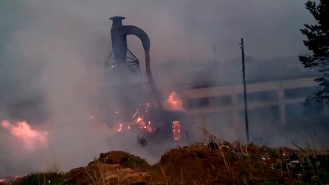 Горит пилорама последствие короткого замыкания смотреть онлайн