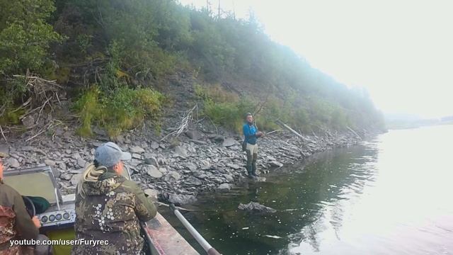 Реки Колымы. Аян-Юрях. Водный туризм. Прогулка с рыбалкой. Магаданская область смотреть онлайн