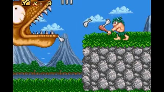 30 лет Joe & Mac: Caveman Ninja - прохождения некоторых игр (Arcade, NES,SNES) смотреть онлайн