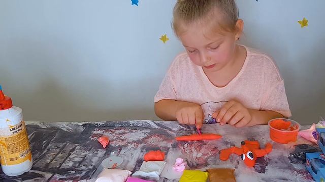 Лисичка из воздушного пластилина / Лиса из пластилина / Лепка животных / Своими руками смотреть онлайн