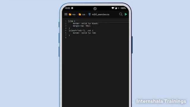Writing Bootstrap on Mobile by internshala смотреть онлайн