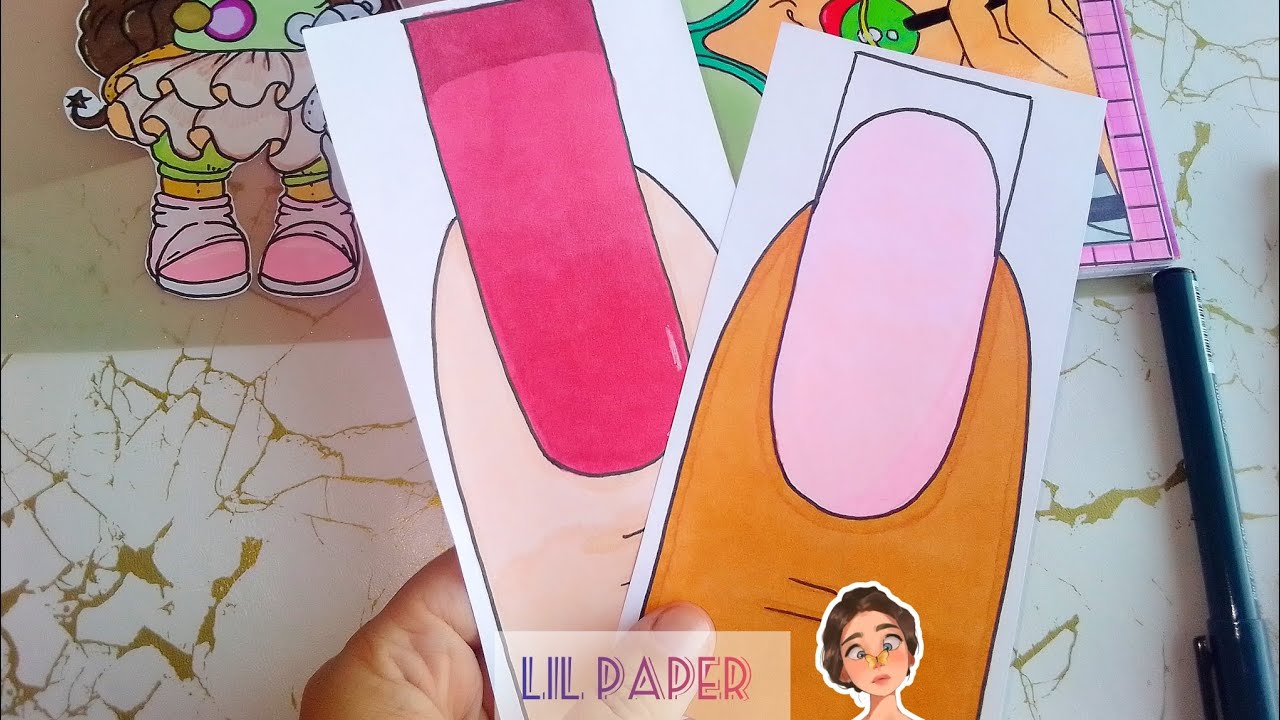 Пакетики - ноготки ? Рисую для Бумажных Сюрпризов ?