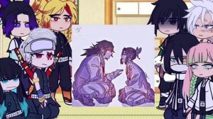 Past Hashira react to Giyu Tomioka「」⚠️Manga spoilers⚠️「」Giyu Tomioka Angst「」SaneGiyu vs GiyuShino「」