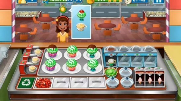 Crazy Cooking Chef - Ice Cream Sundae Shop Level 6 | Enjoy Cooking Chef Game