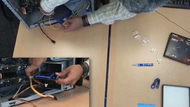 SSD HyperX Parte 2: ¿Cómo instalar un HyperX SSD en un CPU? смотреть онлайн