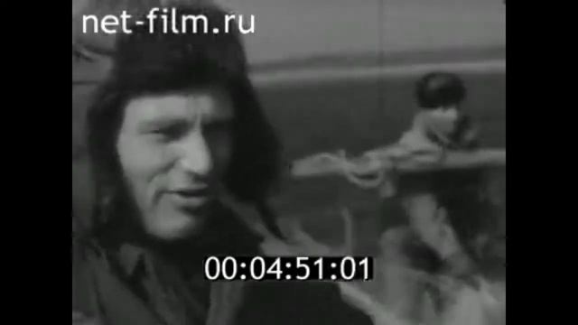 1964г. Нарьян- Мар. лов сёмги на Печоре. Ненецкий автономный округ смотреть онлайн