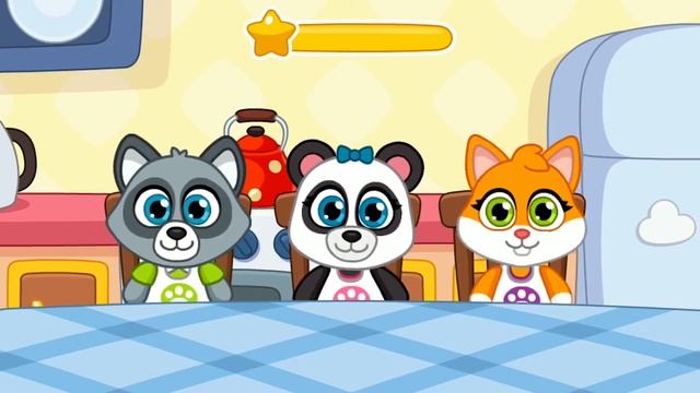 kindergarten - animals - Fun Eductional Games for Kids - Baby Games Videos смотреть онлайн