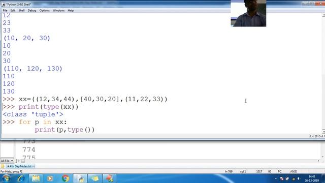 96 Python Nested tuple list Python Programming Tutorial for Beginner to Advance With Source Code смотреть онлайн