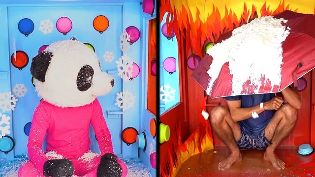 100 BOTONES MISTERIOSOS CALIENTE VS FRÍO SOLO 1 PARA ESCAPAR !! смотреть онлайн