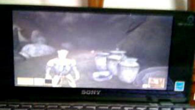 Morrowind на Sony Vaio P