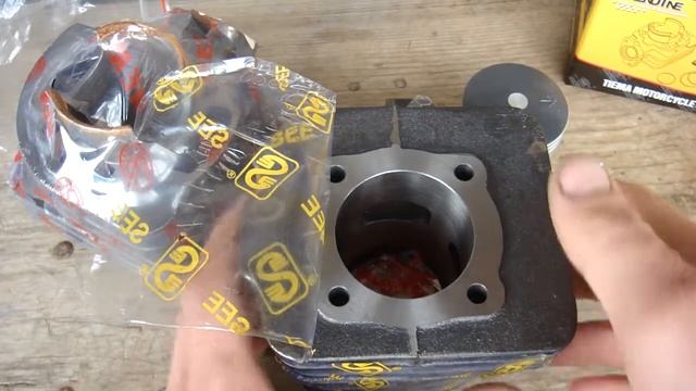 ЦПГ Honda Dio AF-18 90cc See D-50mm смотреть онлайн