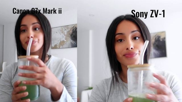 Comparing Canon G7x Mark ii + Sony ZV-1 | Side by Side Video and Audio смотреть онлайн