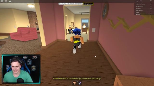 БАЗЯ СНОВА СТАЛ РЕБЁНКОМ !!! Симулятор ЖИЗНИ в Roblox ч.1 смотреть онлайн