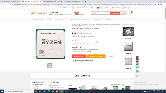 5 motivos para comprar um Ryzen 7 1700 em 2020 no Aliexpress смотреть онлайн