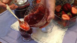 Варенье из клубники с желатином