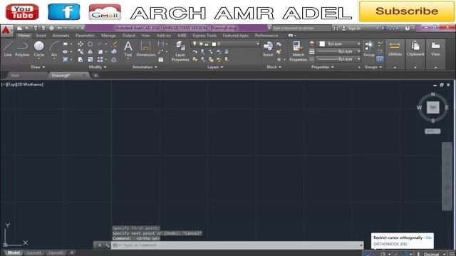 AUtOCAD 2016- 2 LINE смотреть онлайн