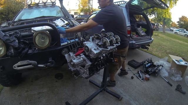 Engine Rebuild and swap PART 2 : cylinder head assembly R50 1996 nissan pathfinder vg34e смотреть онлайн