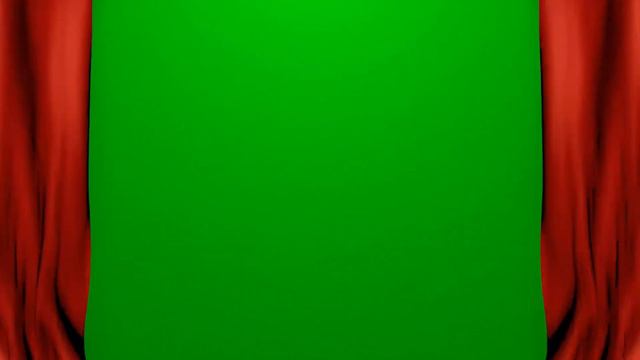 Curtains opening closing Green Screen Full HD Free template Intro Chroma key curtain fa смотреть онлайн
