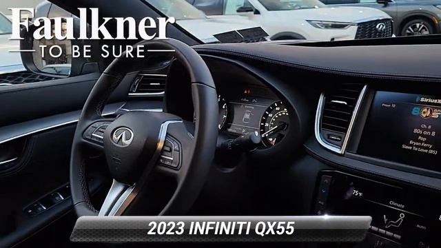 Certified 2023 INFINITI QX55 LUXE, Willow Grove, PA PF106461A смотреть онлайн