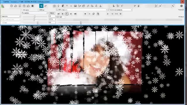 Мастер класс (Запись 01.12.15) Видео эффекты. Трансформация фото + Снежинки смотреть онлайн