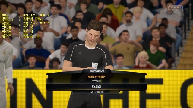 Тест Fifa 17 запуск на среднем ПК (6 ядер, 12 ОЗУ, Radeon HD 7870 2 Гб) смотреть онлайн