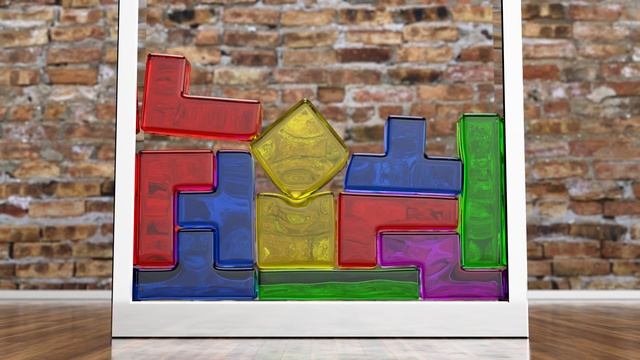 Jelly TETRIS Soft Body - 3D Animation V5 (Cinema 4D - Arnold Render) - Robo Video смотреть онлайн