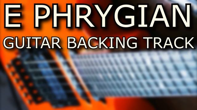 E Phrygian Guitar Backing Track // Metal смотреть онлайн