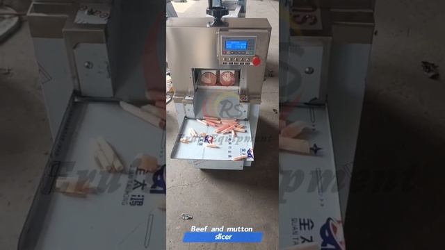 Professional Meat Slicing Machine for Meat Roll | Eruis смотреть онлайн