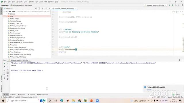 Python For Beginners - Session 12 (19th June 2022, Sunday) Nelson Wasekar смотреть онлайн