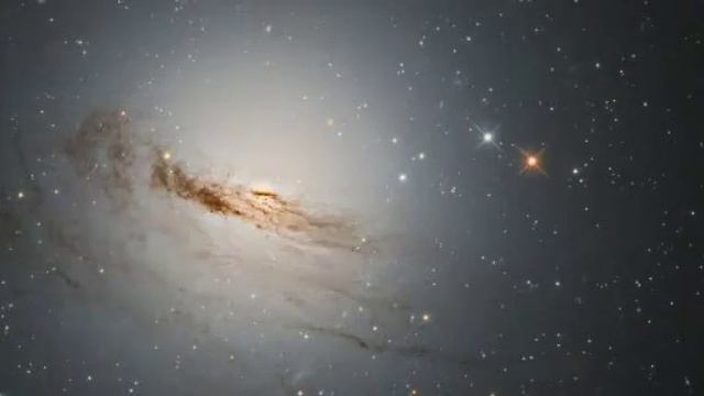 Hubble's View Lenticular Galaxy NGC 1947 L Starburst Galaxy NGC 1792