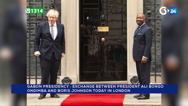 GABON - PRESIDENCY EXCHANGE BETWEEN PRESIDENT ALI BONGO ONDIMBA AND BORIS JOHNSON TODAY IN LONDON смотреть онлайн
