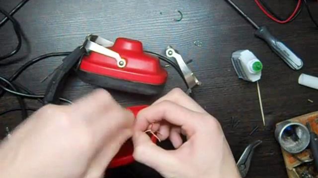 Головные телефоны ТДС3 замена провода. смотреть онлайн