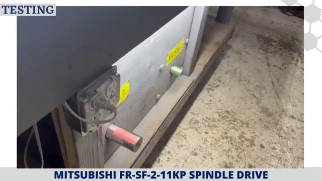 TESTING MITSUBISHI FR-SF-2-11KP SPINDLE DRIVE смотреть онлайн
