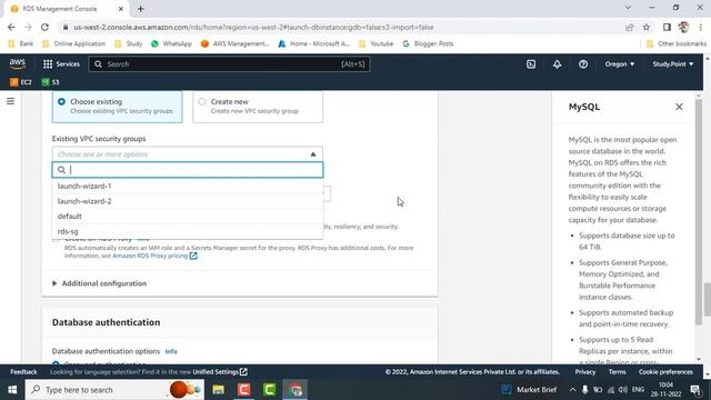 How to Create a RDS Snapshot | RDS snapshot | Relational database service snapshot #rds смотреть онлайн