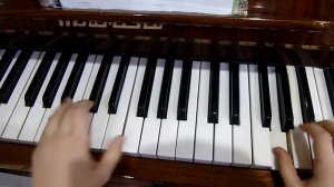 Фортепиано, В траве сидел кузнечик, подбор, аккорды