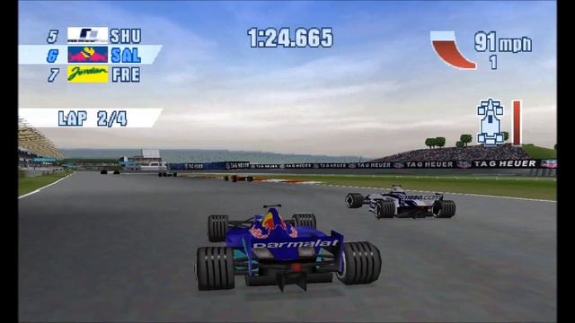 F1 Championship Season 2000 PS1: Sepang - Mika Salo (Expert) смотреть онлайн