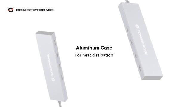 Conceptronic HUBBIES14G 4-Port USB 3.2 Gen 2 Hub смотреть онлайн