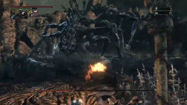 New Game +4.Bloodborne :Amygdala vs Tonitrus.Амигдала vs Тонитрус смотреть онлайн