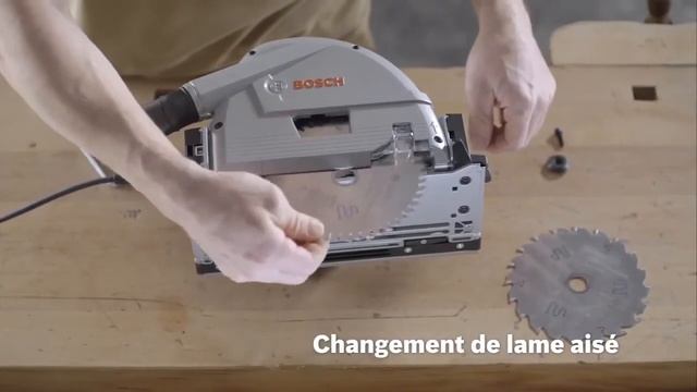 Scie plongeante GKT 55 GCE de Bosch Professional смотреть онлайн