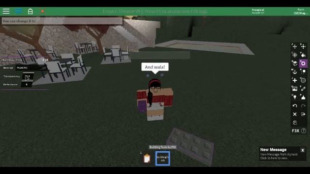 ROBLOX : F3x [How to make a block transparent!] смотреть онлайн