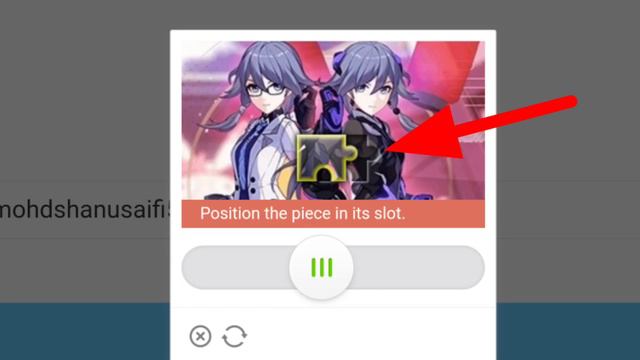 How To Fix CAPTCHA Position the piece in its slot. problem solve in miHoYo Genshin impact смотреть онлайн